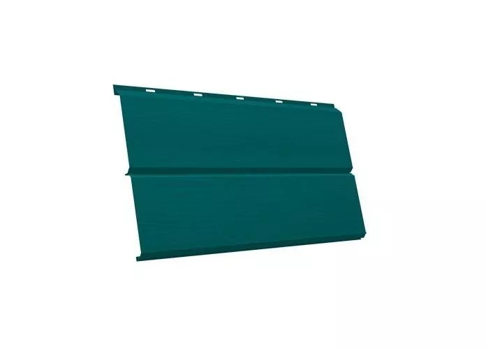 Металлический сайдинг Grand Line ЭкоБрус 3D PE 0,45 мм RAL 5021 Водная синь купить в краснодаре