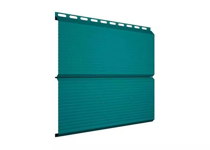 Металлический сайдинг Grand Line ЭкоБрус Гофр PE 0,45 мм RAL 5021 Водная синь купить в краснодаре