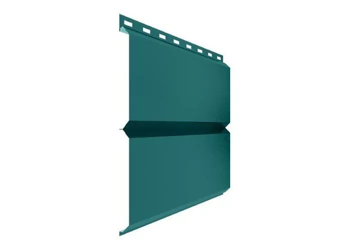 Металлический сайдинг Металл Профиль Lбрус PE 0,45 мм RAL 5021 Водная синь купить в краснодаре