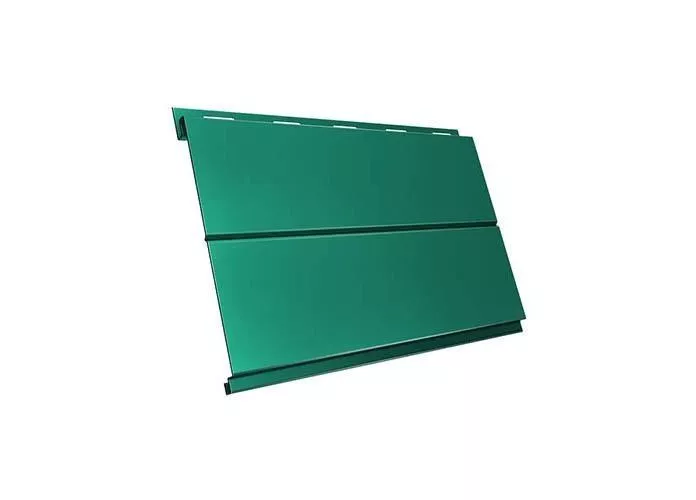 Металлический сайдинг Grand Line Вертикаль Line PE 0,45 мм RAL 5021 Водная синь купить в краснодаре