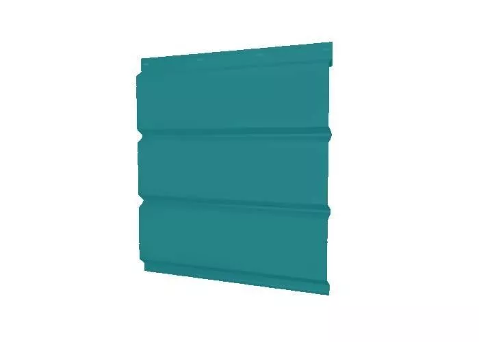 Софит металл GL без перфорации РЕ 0,45 мм RAL 5021 водная синь купить в краснодаре