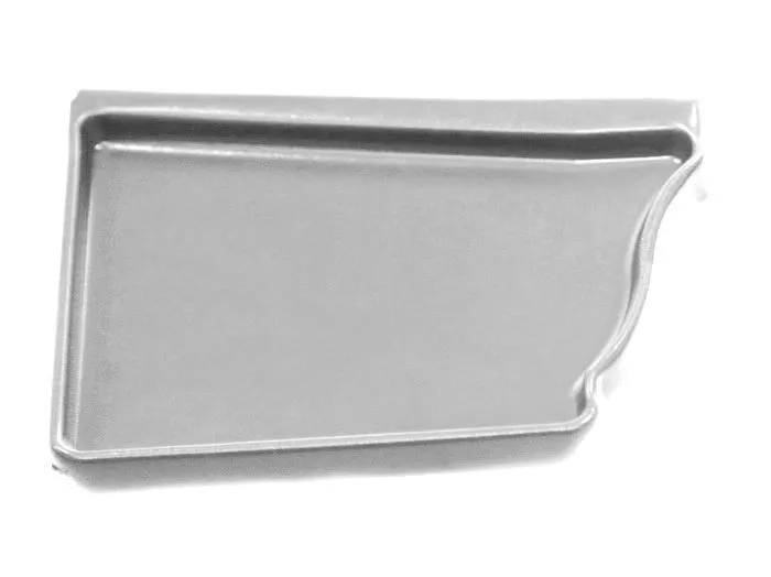 Заглушка левая Grand Line Vortex 127мм RAL 9003 Белый (полиэстер) купить в краснодаре