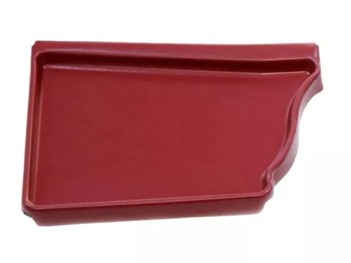 Заглушка левая Grand Line Vortex 127мм RAL 3005 Красный (полиэстер) купить в краснодаре