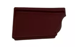 Заглушка левая Grand Line Vortex 127мм RAL 8017 Шоколад. Цена: 90 руб. Артикул: GrandLine-VOD-60_1