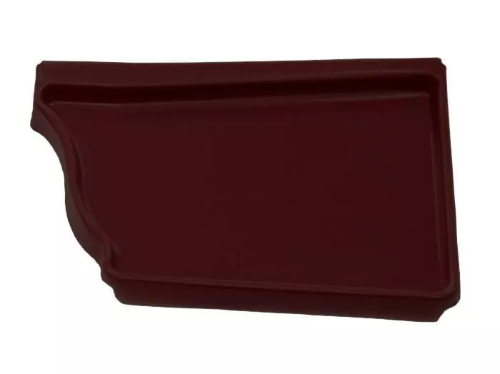 Заглушка правая Grand Line Vortex 127мм RAL 8017 Коричневый (полиэстер) купить в краснодаре