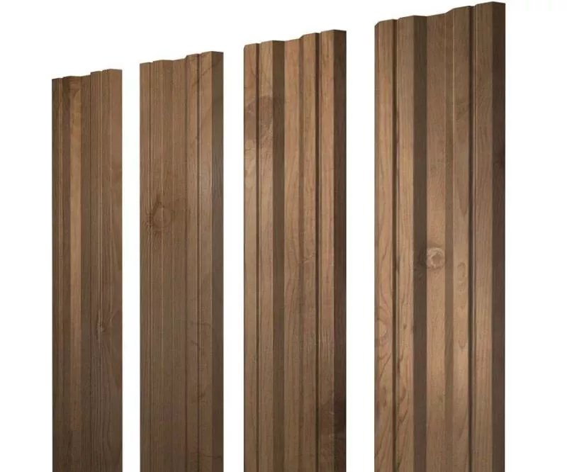 Штакетник Twin фигурный 0,45 Print Premium Pine Wood Fresh купить в краснодаре