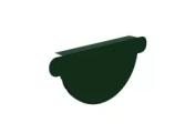Заглушка желоба Металл Профиль Престиж D125х100 RAL 6005 Зеленый – Купить оптом и в розницу