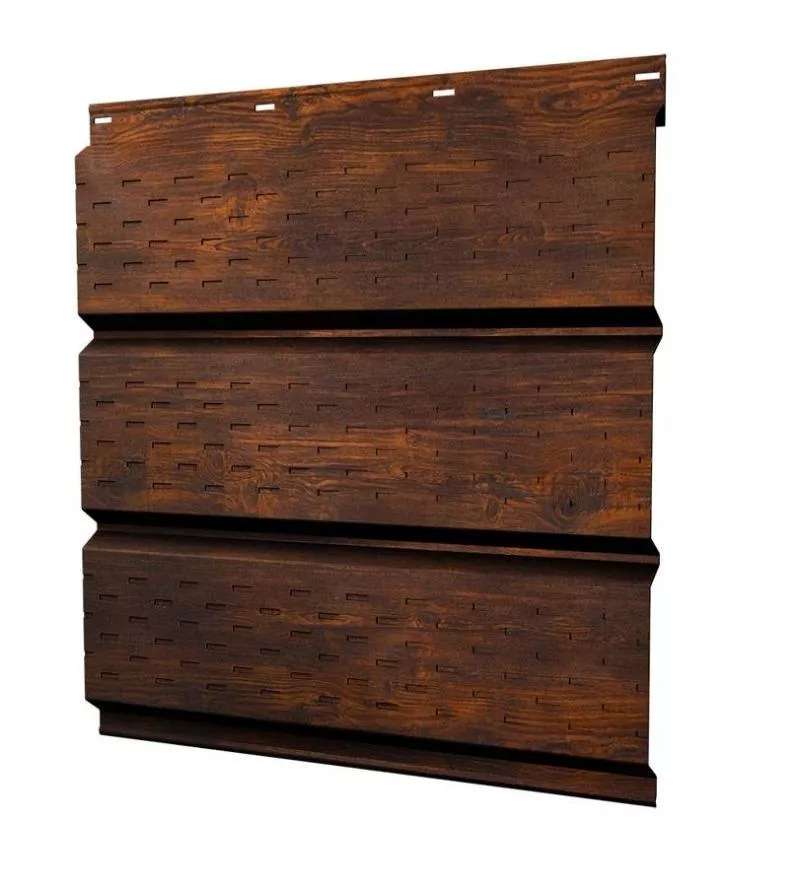 Софит металл GL без перфорации Print Elite 0,45 мм Nutwood орех купить в краснодаре