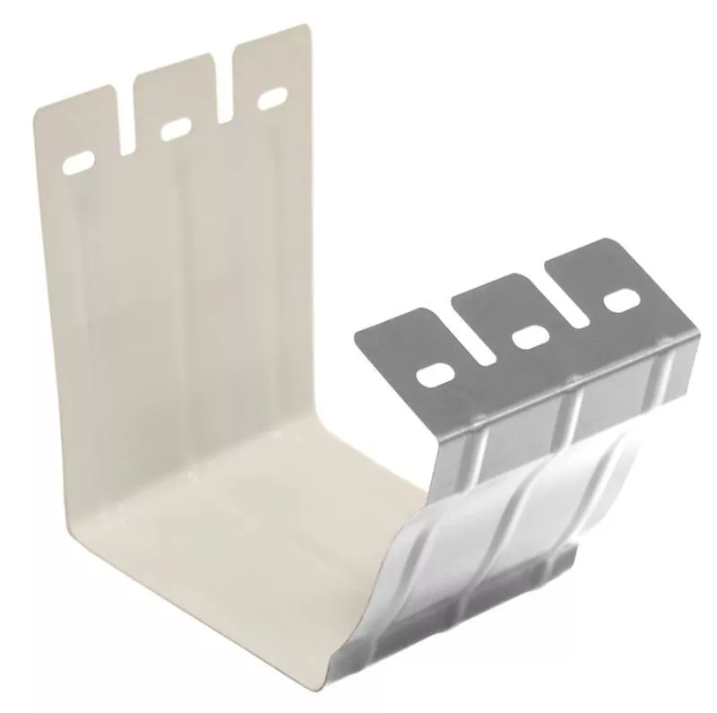 Соединитель желоба Grand Line Vortex 127мм RAL 9003 Белый (полиэстер) купить в краснодаре