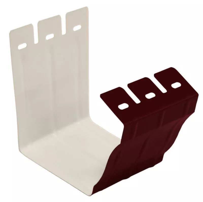 Соединитель желоба Grand Line Vortex 127мм RAL 3005 Красный (полиэстер) купить в краснодаре