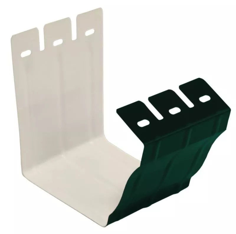 Соединитель желоба Grand Line Vortex 127мм RAL 6005 Зеленый (полиэстер) купить в краснодаре