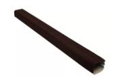 Труба прямоугольная Grand Line Vortex 3м RAL 8017 Коричневый (полиэстер) – Купить оптом и в розницу