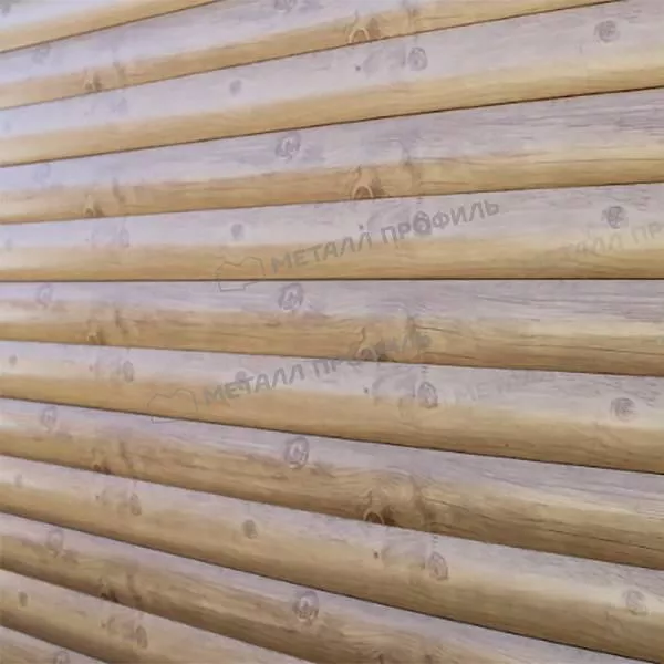 Сайдинг МЕТАЛЛ ПРОФИЛЬ Woodstock-Н-28х330 (ECOSTEEL-01-Сосна-0.5) купить в краснодаре