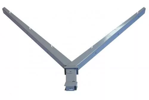 Наконечник V на столб 62х55 RAL 7040 GL купить в краснодаре