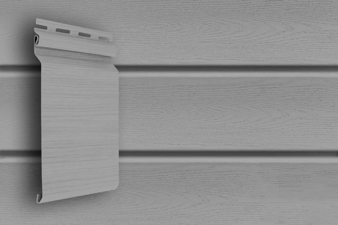 Акриловый сайдинг Grand Line Natural-брус Standart Серый купить в краснодаре