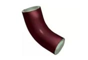 Колено трубы Optima 60° Grand Line 125/90 мм RAL 3005 Красное вино – Купить оптом и в розницу