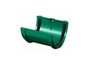 Соединитель желоба ТЕХНОНИКОЛЬ Verat ПВХ 125х82 Зеленый – Купить оптом и в розницу