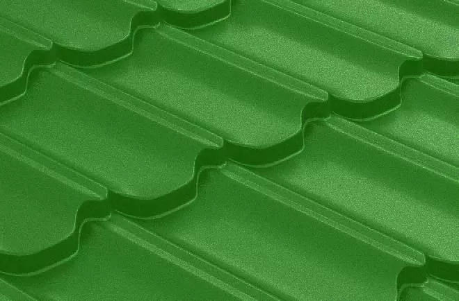 Металлочерепица Grand Line Квинта плюс (Kvinta Plus) 0,45 Полиэстер RAL 6002 лиственно-зеленый купить в краснодаре