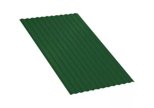 Профнастил МП10 B NormanMP 0,5 мм RAL 6002 Лиственно-зеленый купить в краснодаре