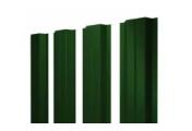 Штакетник Grand Line П -образный А 0,45 PE RAL 6002 Лиственно-зеленый – Купить оптом и в розницу
