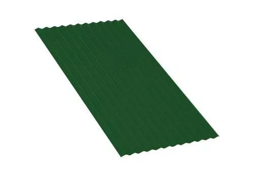 Профнастил МП18 A Полиэстер 0,45 мм RAL 6002 Лиственно-зеленый купить в краснодаре