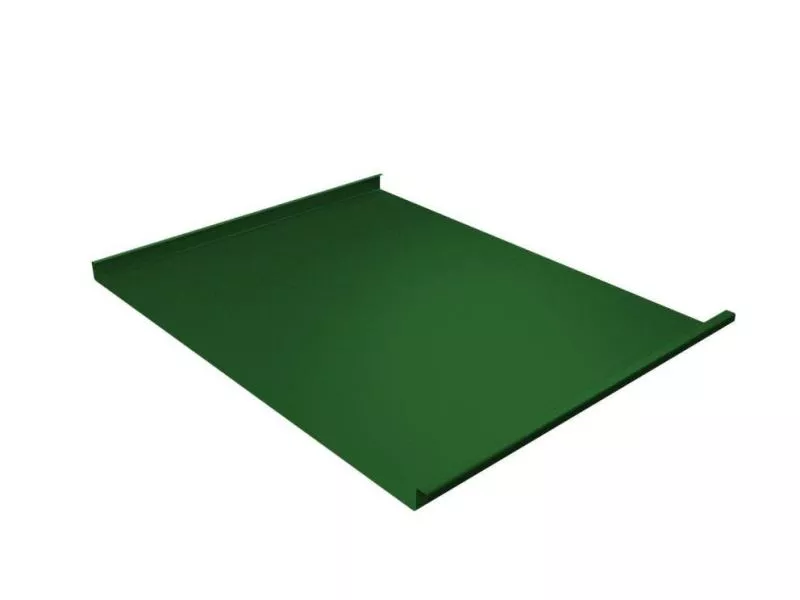 Двойной стоячий фальц Grand Line Полиэстер 0.7 мм RAL 6002 Лиственно-зеленый купить в краснодаре