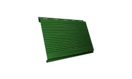 Металлический сайдинг Grand Line Вертикаль Гофр PE 0,45 мм RAL 6002 Лиственно-зеленый. Артикул: GrandLine-MS537