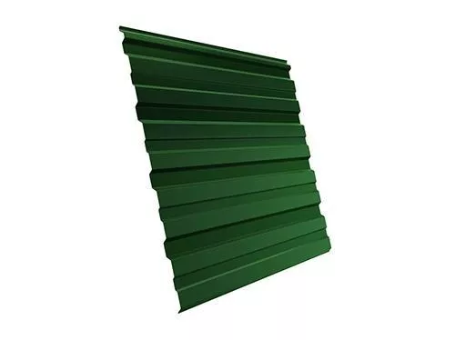 Профнастил Grand Line С10 A Полиэстер 0,45 мм RAL 6002 Лиственно-зеленый купить в краснодаре