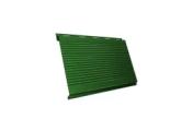Металлический сайдинг Grand Line Вертикаль Гофр PE 0,45 мм RAL 6002 Лиственно-зеленый – Купить оптом и в розницу
