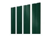 Штакетник Grand Line Twin 0,45 Drap RAL 6005 Зеленый мох – Купить оптом и в розницу
