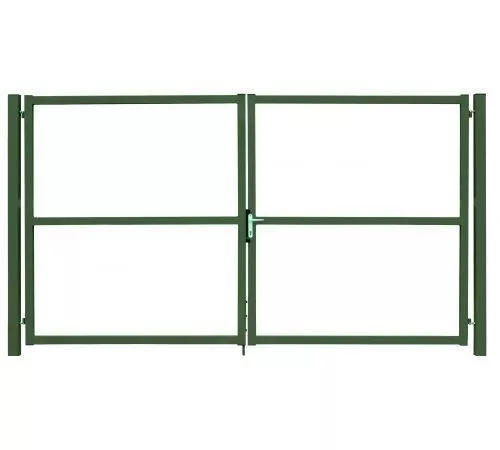 Ворота Colority Zinc Lock 2,0х3,5 RAL 6005 GL купить в краснодаре