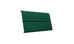 Металлический сайдинг Grand Line ЭкоБрус 3D Drap 0,45 мм RAL 6005 Зеленый мох. Артикул: GrandLine-MS1279