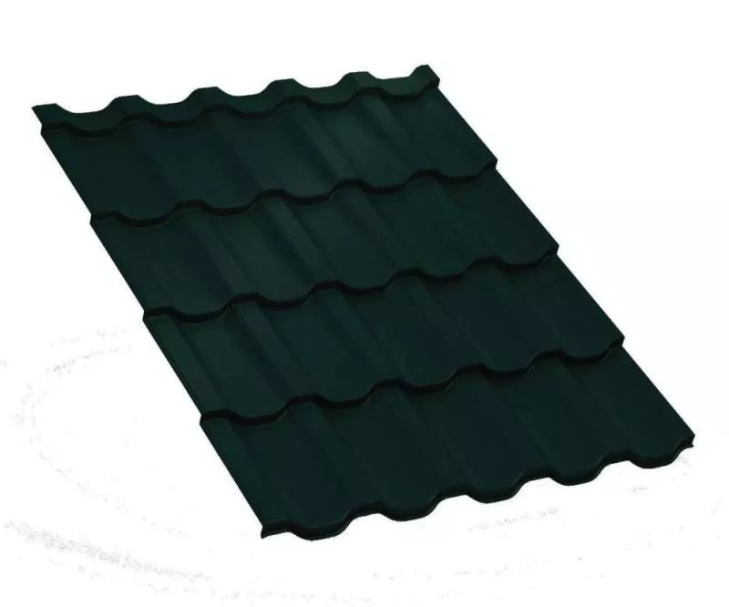 Металлочерепица Трамонтана-SL PURMAN 0.5 мм RAL 6005 Зеленый мох купить в краснодаре