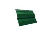 Металлический сайдинг Grand Line Корабельная доска XL Satin 0,5 мм RAL 6005 Зеленый мох – Купить оптом и в розницу