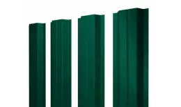 Штакетник Grand Line П -образный А 0,5 Quarzit RAL 6005 Зеленый мох. Артикул: Pobraz_64