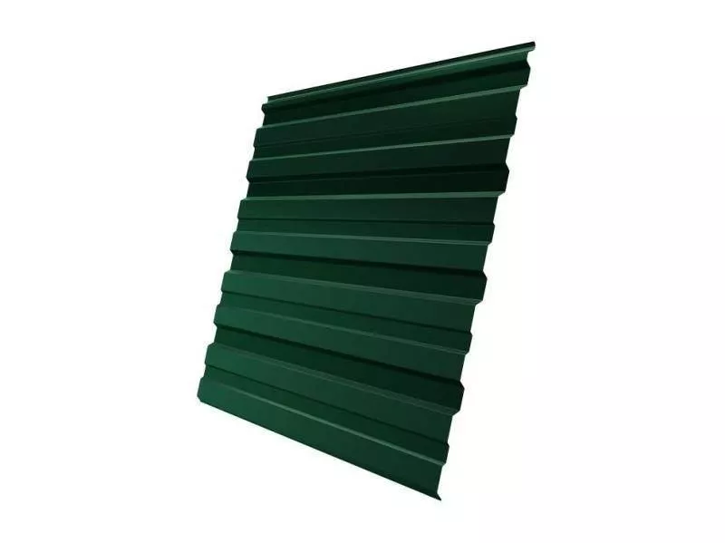 Профнастил Grand Line С10 R Satin 0,5 мм RAL 6005 Зеленый мох купить в краснодаре