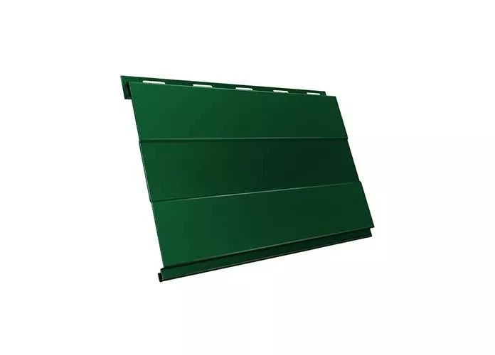 Металлический сайдинг Grand Line Вертикаль Проф Drap 0,45 мм RAL 6005 Зеленый мох купить в краснодаре