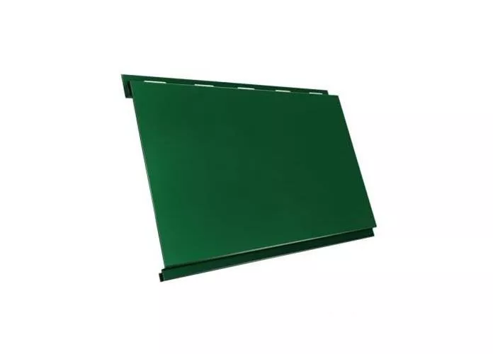 Металлический сайдинг Grand Line Вертикаль Классик Drap 0,45 мм RAL 6005 Зеленый мох купить в краснодаре