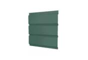 Софит металл GL с центральной перфорацией Drap 0,45 мм RAL 6005 зеленый мох – Купить оптом и в розницу