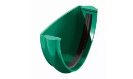 Заглушка желоба ТЕХНОНИКОЛЬ Verat ПВХ 125х82 10шт. Зеленый. Цена: 115 руб. Артикул: Verat_voda_01_163