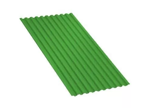 Профлист С21 A NormanMP 0,5 мм RAL 6018 Жёлто-зелёный купить в краснодаре