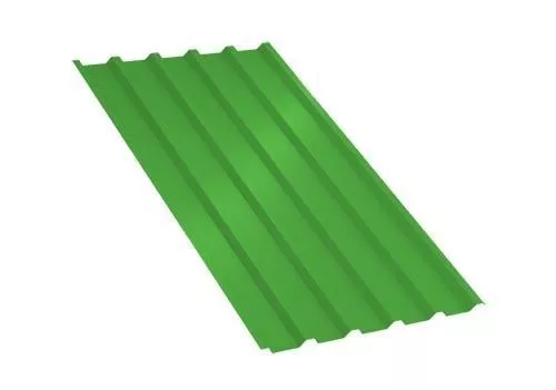 Профнастил МП35 A NormanMP 0,5 мм RAL 6018 Жёлто-зелёный купить в краснодаре