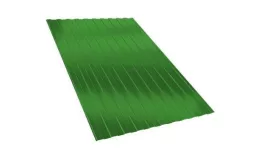 Профнастил С8 B NormanMP 0,5 мм RAL 6018 Жёлто-зелёный. Артикул: C8BNMP-6018