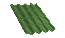 Металлочерепица Монтерроса-X NormanMP 0.5 мм RAL 6018 Жёлто-зелёный. Цена: 653 руб. Артикул: monter_03-6018x