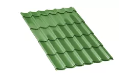 Металлочерепица Ламонтерра NormanMP 0.5 мм RAL 6018 Жёлто-зелёный. Цена: 619 руб. Артикул: mon9-6018