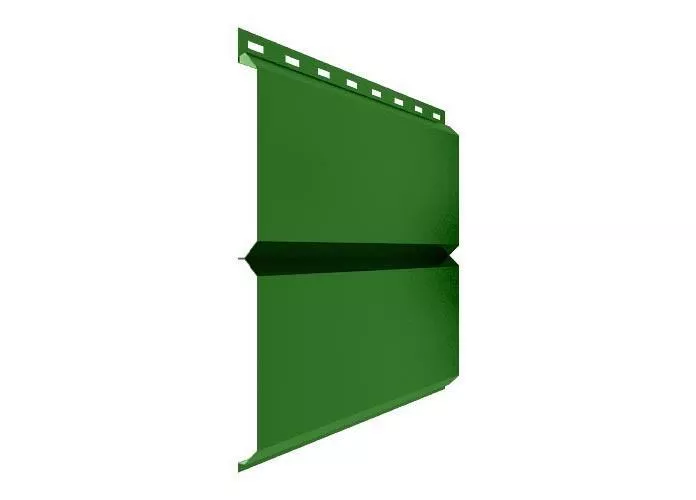 Металлический сайдинг Металл Профиль Lбрус NormanMP 0,5 мм RAL 6018 Жёлто-зелёный купить в краснодаре