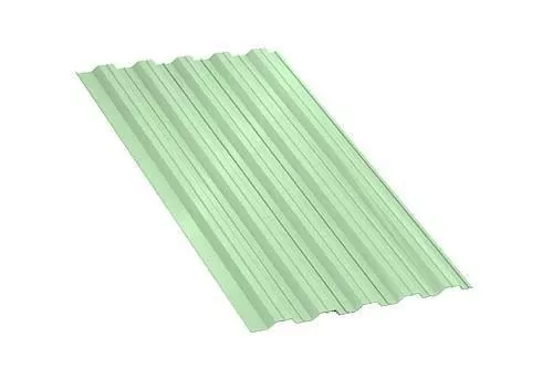 Профлист НС35 A Полиэстер 0,45 мм RAL 6019 Бело-зеленый купить в краснодаре