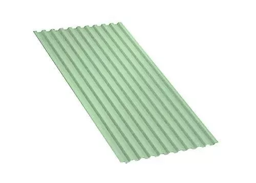 Профлист С21 A Полиэстер 0,45 мм RAL 6019 Бело-зеленый купить в краснодаре