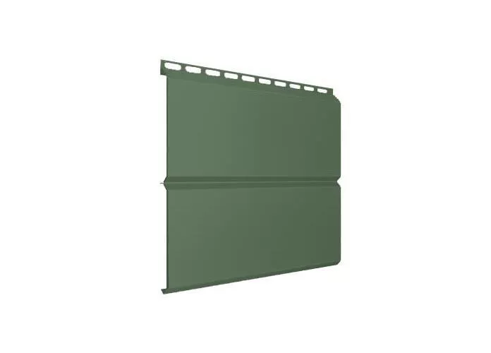 Металлический сайдинг Grand Line ЭкоБрус PE 0,45 мм RAL 6019 Бело-зеленый купить в краснодаре