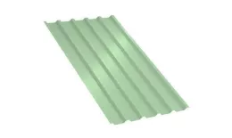 Профнастил МП35 A NormanMP 0,5 мм RAL 6019 Бело-зеленый. Артикул: MP35ANMP-6019